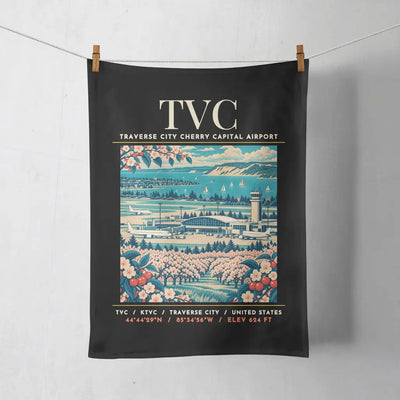 TVC - Poster - Towel - Black