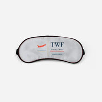 Thumbnail for Magic Valley Regional Airport (TWF) Sleep Masks - Sleep Mask - Front - Light Gray