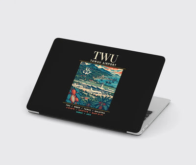 TWU - Poster - MacBook Case - Black