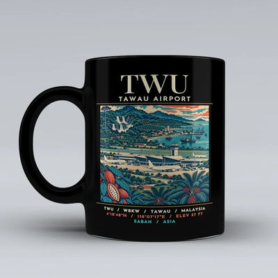 TWU - Poster - Mug - Black