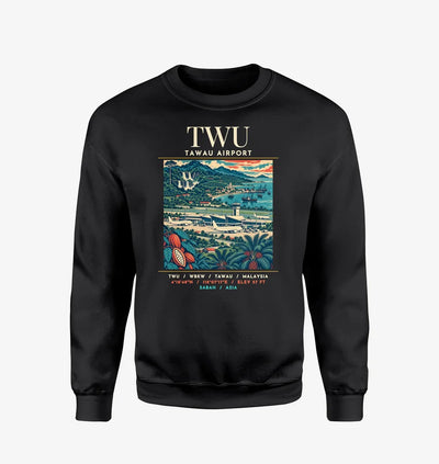 TWU - Poster - Sweatshirt - Black