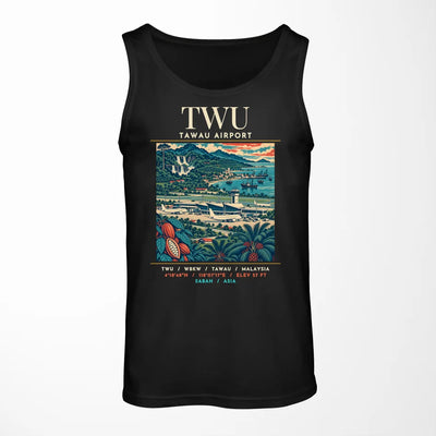 TWU - Poster - Tank Top - Black