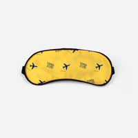 Thumbnail for McGhee Tyson Airport Knoxville (TYS) Sleep Masks - Sleep Mask - Pattern - Yellow