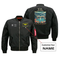 Thumbnail for TZL - Poster - Bomber Jacket - Black + NAME