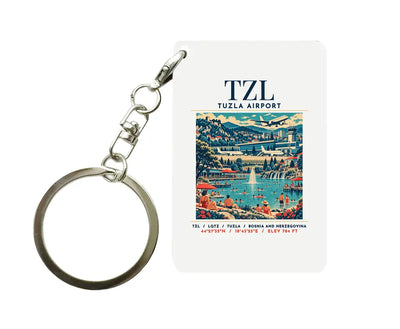TZL - Poster - Key Chain - White