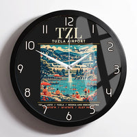 Thumbnail for TZL - Poster - Wall Clock Framed - Black