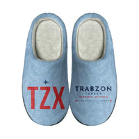 Thumbnail for Trabzon Airport (TZX) Slippers & Flip Flops - Slippers - Cotton - Code - Different - Light Blue