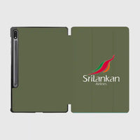 Thumbnail for Sri Lankan Airlines design on green army samsung tablet case