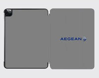 Thumbnail for Aegean Airlines design on gray ipad tablet case