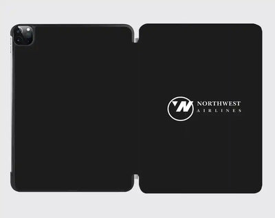 Northwest Airlines (OLD) design on black ipad tablet case