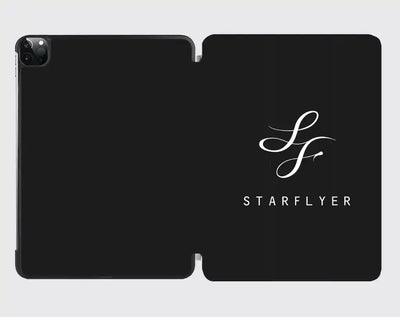 StarFlyer Airlines design on black ipad tablet case