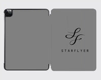 Thumbnail for StarFlyer Airlines design on gray ipad tablet case