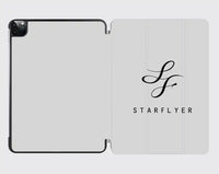 Thumbnail for StarFlyer Airlines design on light gray ipad tablet case