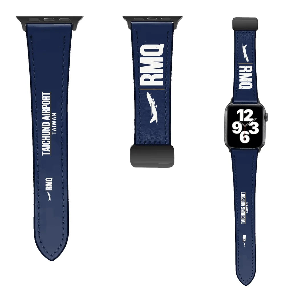WBV6 | Taichung International Airport RMQ | Leather - Navy Blue