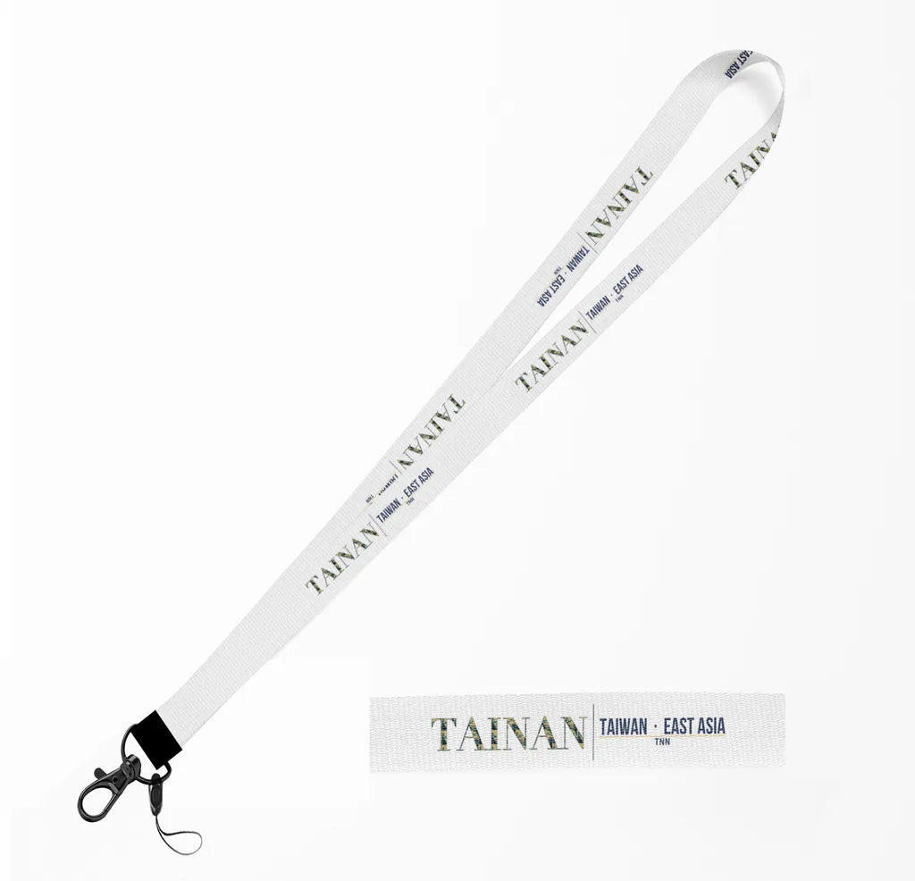 Tainan City Series lanyard - white