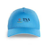 Thumbnail for Taipei Songshan Airport (TSA) printed hat - light blue
