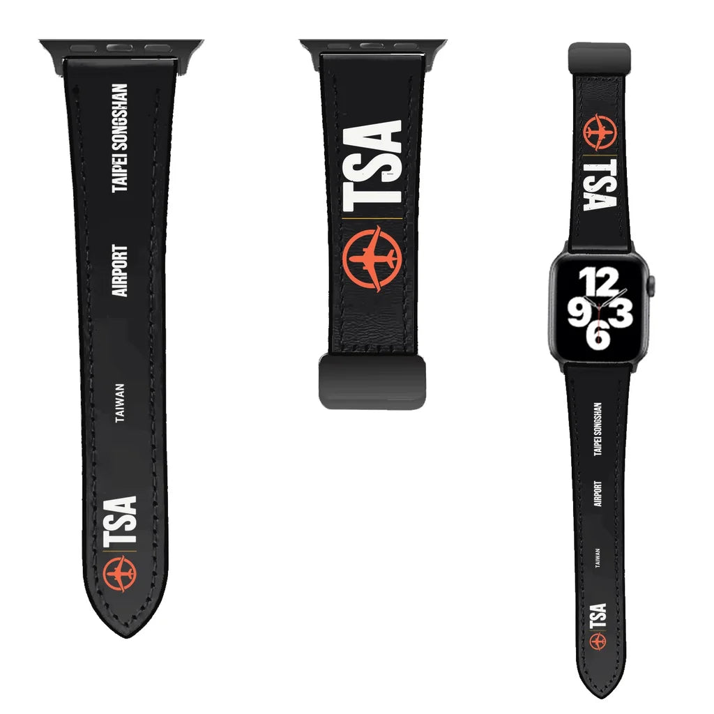 WBV6 | Taipei Songshan Airport TSA | Leather - Black