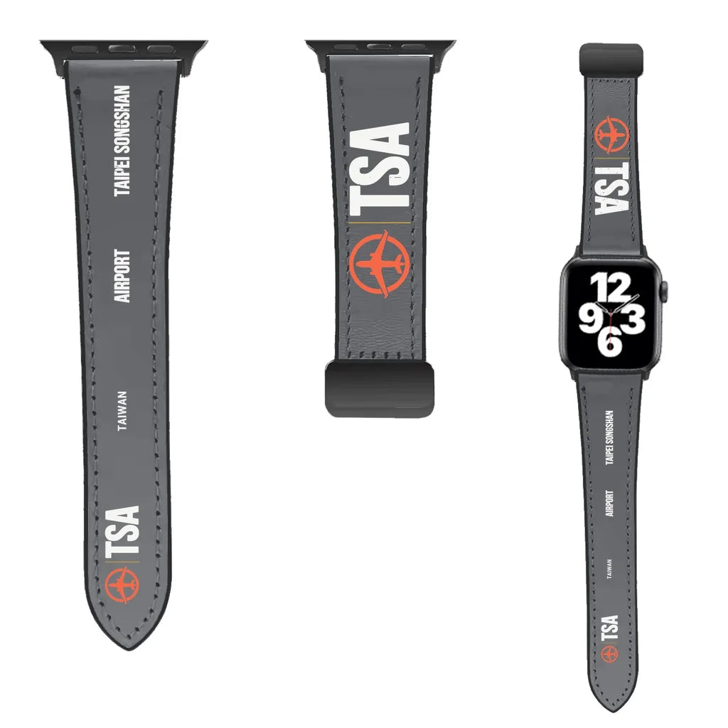 WBV6 | Taipei Songshan Airport TSA | Leather - Gray