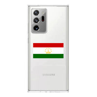 Thumbnail for Tajikistan Designed Transparent Silicone Samsung S & Note Cases
