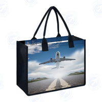 Thumbnail for Taking Off Aircraft Designed Special Canvas Bags