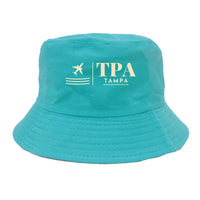 Thumbnail for Tampa International Airport (TPA) summer hat - green