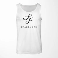 Thumbnail for StarFlyer Airlines logo on white tank top