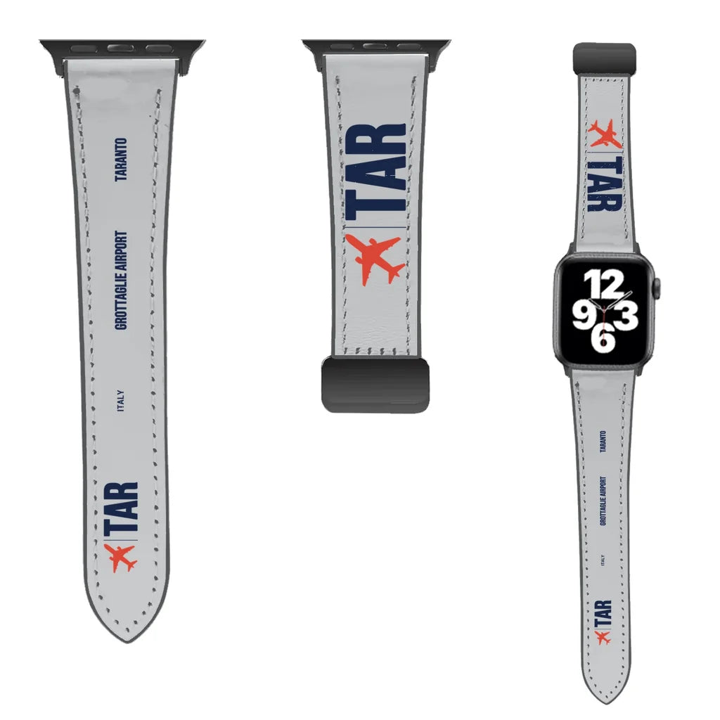 WBV6 | Taranto-Grottaglie Airport TAR | Leather - Light Gray