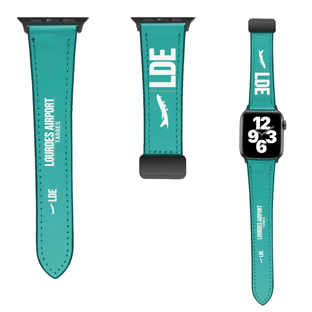 WBV6 | Tarbes–Lourdes–Pyrénées Airport LDE | Leather - Turquoise