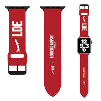 Thumbnail for WBV6 | Tarbes–Lourdes–Pyrénées Airport LDE | Red (Metal Buckle)