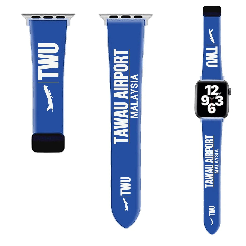 WBV6 | Tawau Airport TWU | Blue (Magnetic Band)
