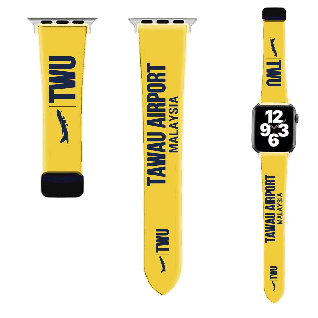 WBV6 | Tawau Airport TWU | Yellow (Magnetic Band)