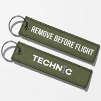 Thumbnail for Technic Aviator Key Chains - Green Army - Remove Before Flight