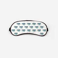 Thumbnail for Tecnam P-Mentor - Cartoon Pattern - Sleep Mask - White