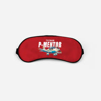 Thumbnail for Tecnam P-Mentor - Cartoon - Sleep Mask - Red