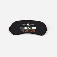 Thumbnail for Tecnam P-Mentor - Heritage + Name - Sleep Mask - Black