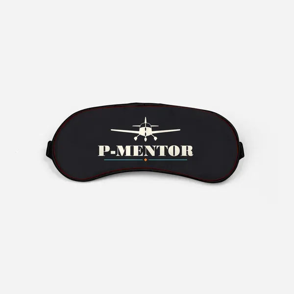 Tecnam P-Mentor - Heritage - Sleep Mask - Black