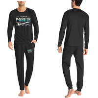 Thumbnail for Tecnam P-Mentor - Men Pajamas - Original Chest - Black