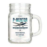 Thumbnail for Tecnam P-Mentor - Original - Cocktail Glass (Mason Jar)
