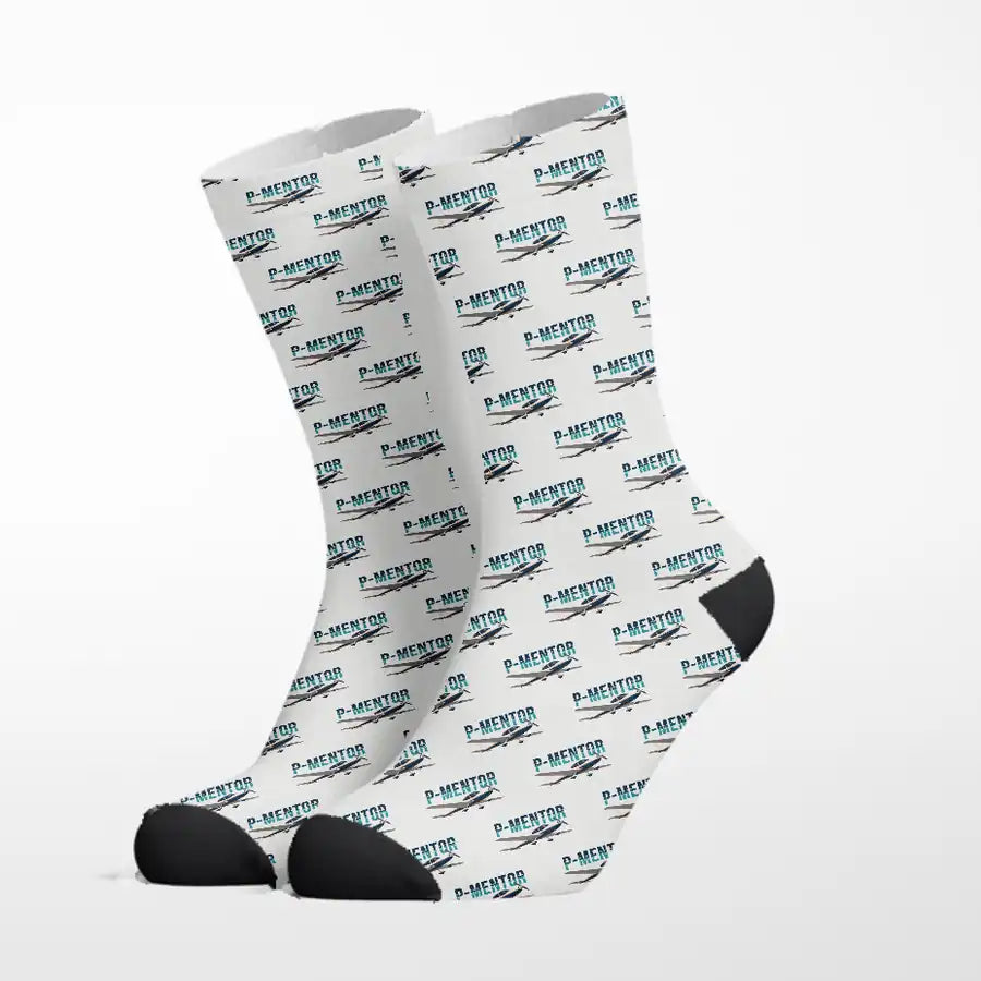 Tecnam P-Mentor - Original - Socks - White