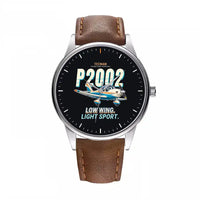 Thumbnail for Tecnam P2002 Sierra MkII - Cartoon - Leather Strap - Brown Leather Strap
