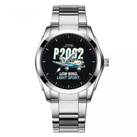 Thumbnail for Tecnam P2002 Sierra MkII - Cartoon - Stainless Steel Band - For Men