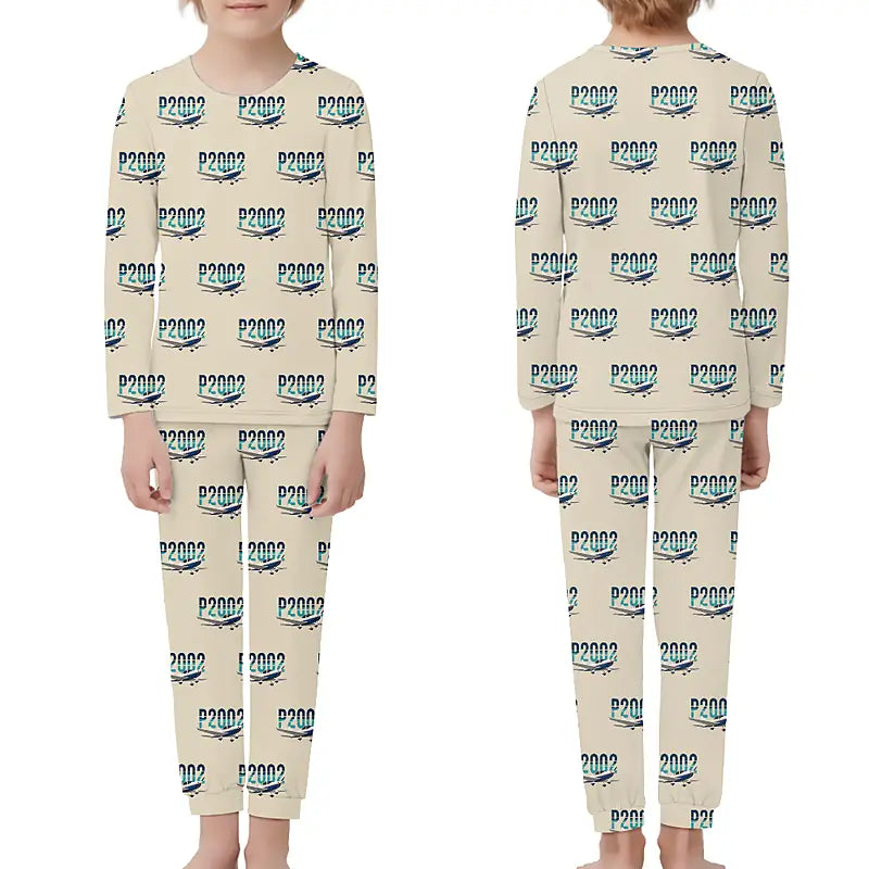 Tecnam P2002 Sierra MkII - Children Pajamas - Original Pattern - Beige