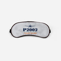 Thumbnail for Tecnam P2002 Sierra MkII - Heritage + Name - Sleep Mask - Light Gray