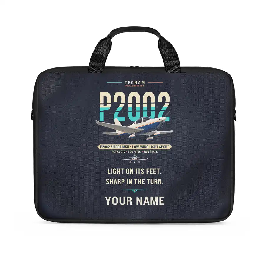 Tecnam P2002 Sierra MkII - Original + Name - Laptop Bag