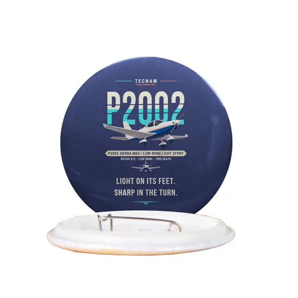 Tecnam P2002 Sierra MkII - Original - Pin - Navy Blue