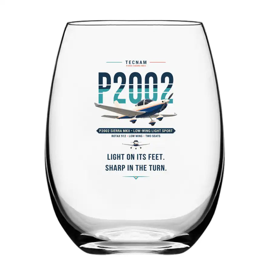Tecnam P2002 Sierra MkII - Original - Water & Drink Glass