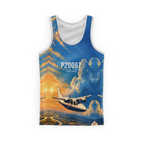 Thumbnail for Tecnam P2006T 3D All-Over Print Clothing - Tank Top - 3D + Name