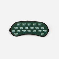 Thumbnail for Tecnam P2006T - Cartoon Pattern - Sleep Mask - Dark Green