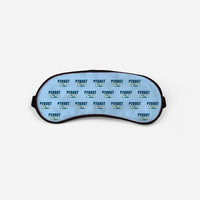 Thumbnail for Tecnam P2006T - Cartoon Pattern - Sleep Mask - Light Blue