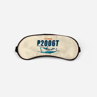 Thumbnail for Tecnam P2006T - Cartoon - Sleep Mask - Beige